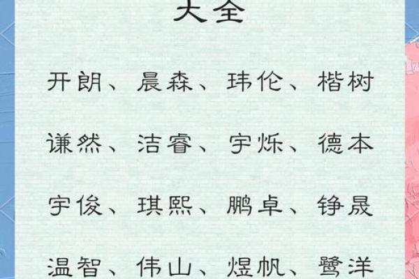 2019年4月4号寅时出生的男孩如何起名姓名