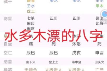 八字水为用神的人