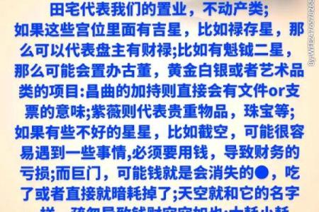 紫薇斗数看财富自由