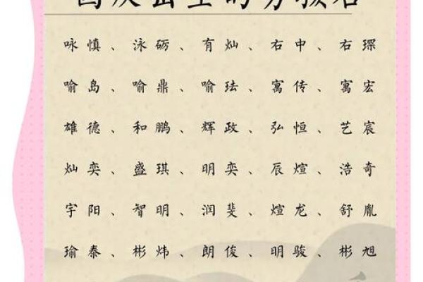 2019年3月11号子时出生的男孩要怎么起名字姓名