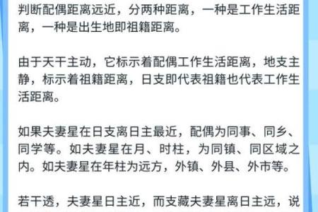 八字配偶长相