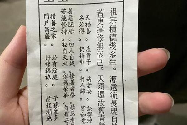 关帝灵签第3签求姻缘