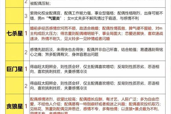 紫薇斗数星代表什么
