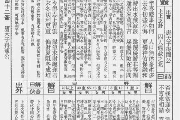 李公灵签