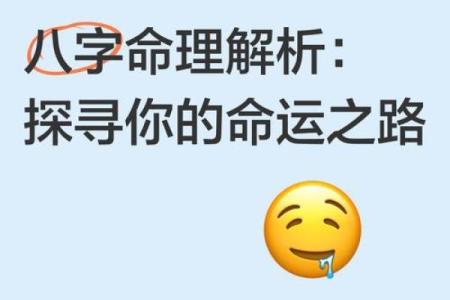 从八字命宫出发，看透你的命运！