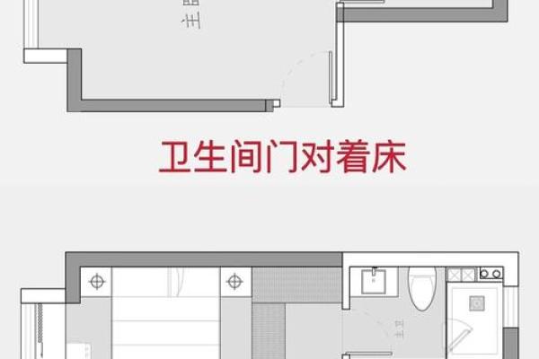 主卧开门看见卫生间门不利风水布局