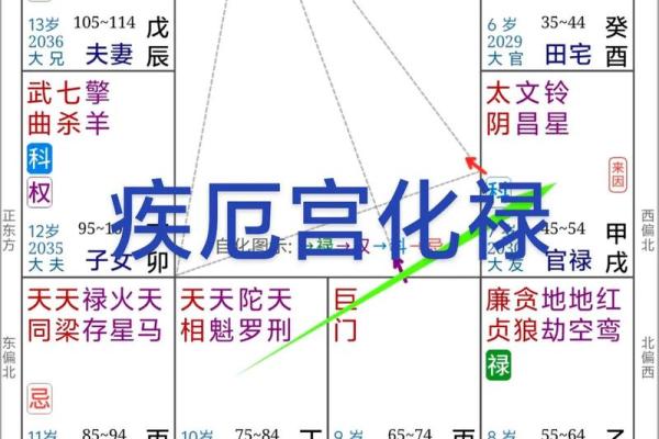 紫薇斗数疾厄宫看财富