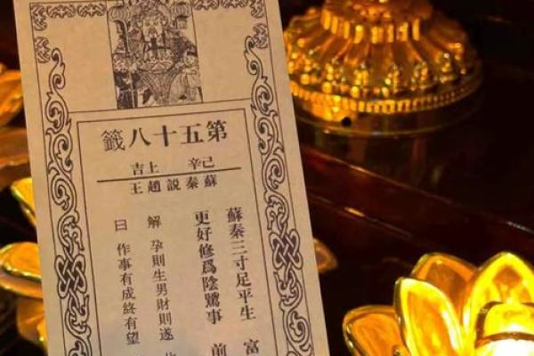 关公灵签第六十一签