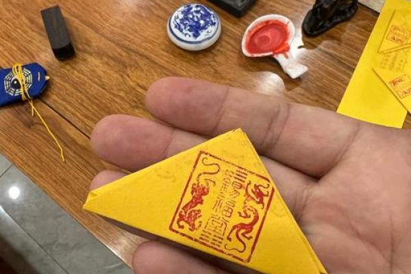 算命写的符