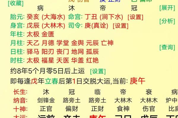 八字木火为用神