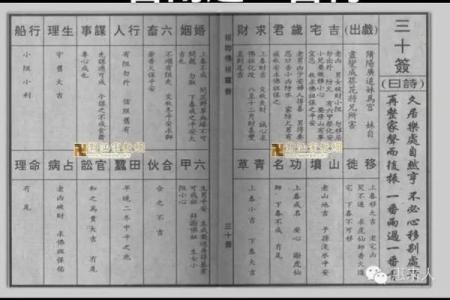 佛祖灵签10首