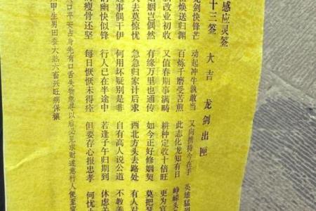 观音灵签49签解签求病