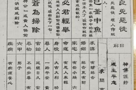 灵签老版本