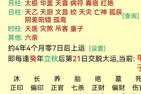 男女生辰八字