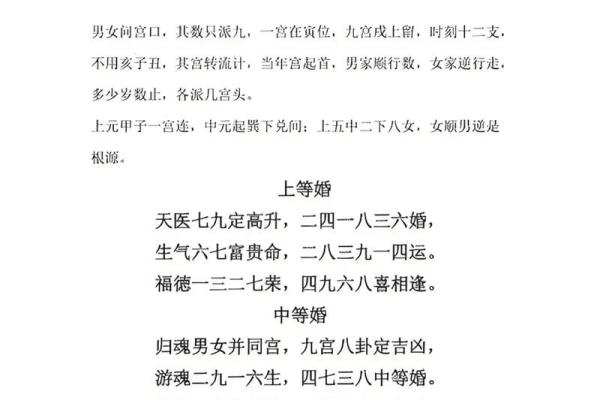合婚算八字