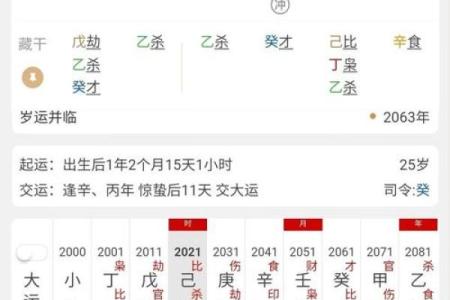 八字月份