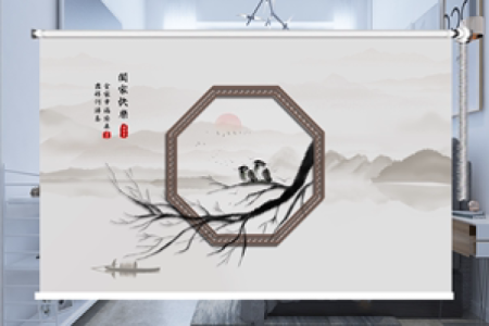 窗帘风水_卧室可以挂山水窗帘吗