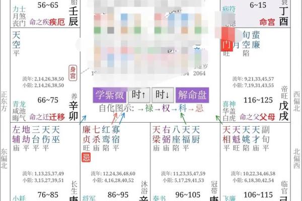 紫薇斗数流年看外出
