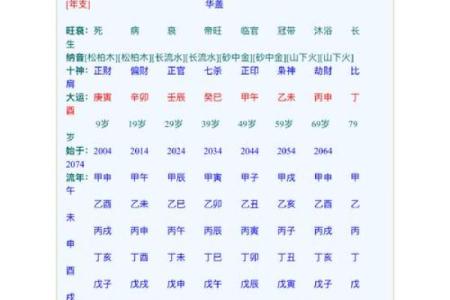 童子命在线排盘速查 根据生辰八字 得出查询结果
