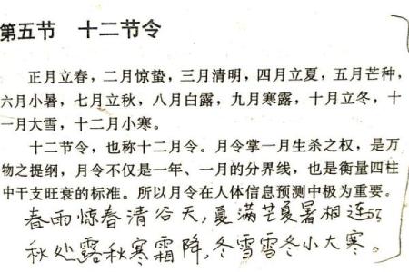 算命节气