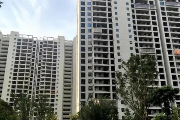现代风水小区房屋