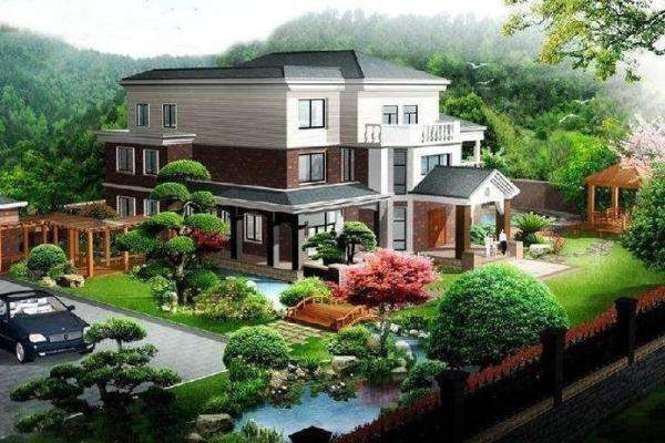 怎样建造一座好风水的别墅花园