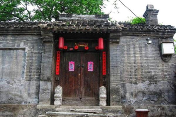 农村围墙大门风水