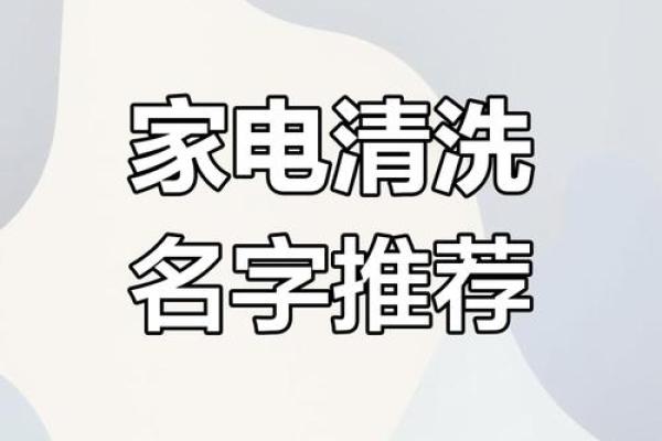 家电公司起名大全-名字大全-姓名学-华易算命网姓名