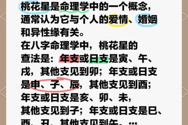 八字桃花命书