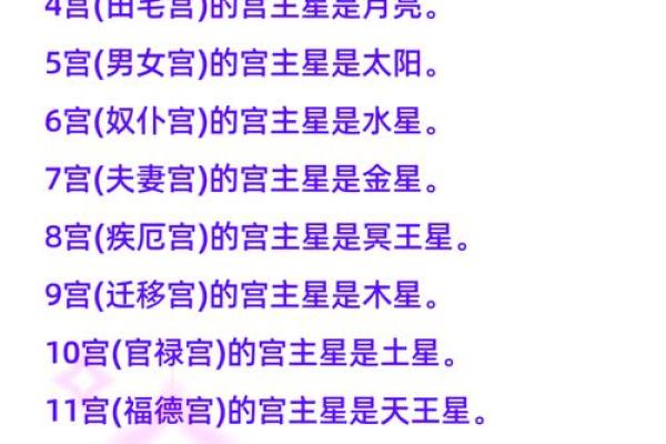 怎么看紫薇星盘的主星