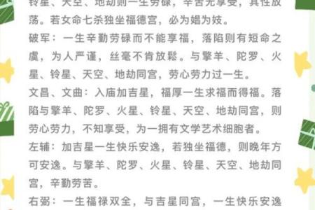 紫微斗数诸星落诸宫之：紫微星福德宫详解