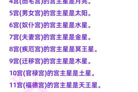 怎么看紫薇星盘的主星