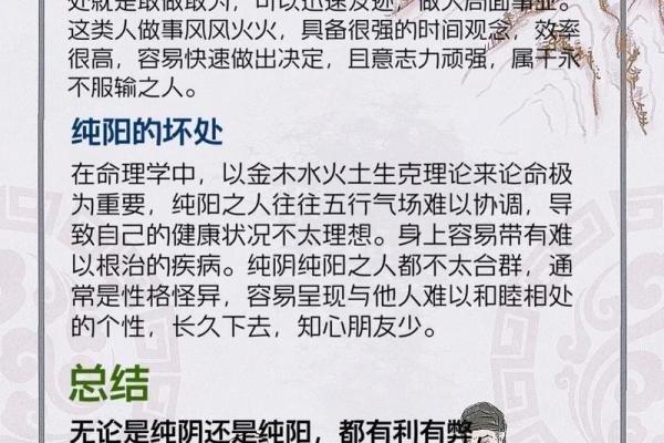 八字纯阳男