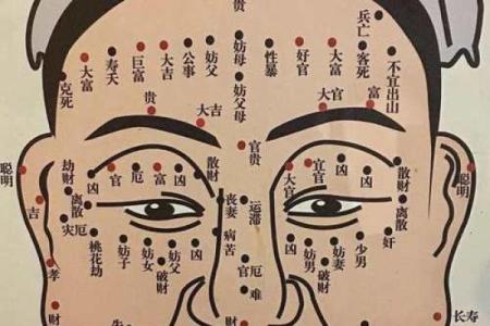 五官看面相算命图解男 男人五官面相大全