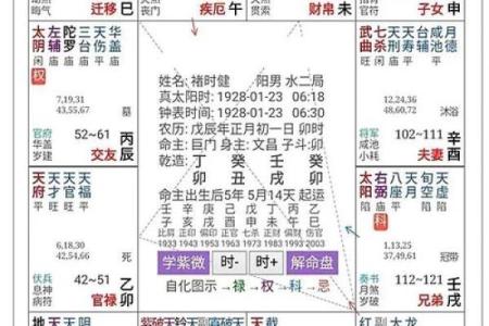 紫薇斗数子斗亥