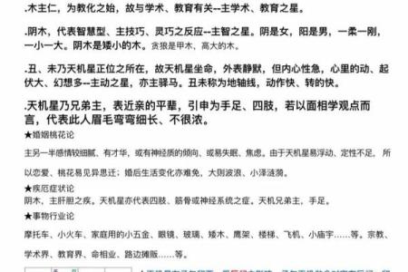紫微斗数诸星落命宫之：天机星详解