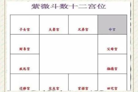紫薇斗数对宫详解